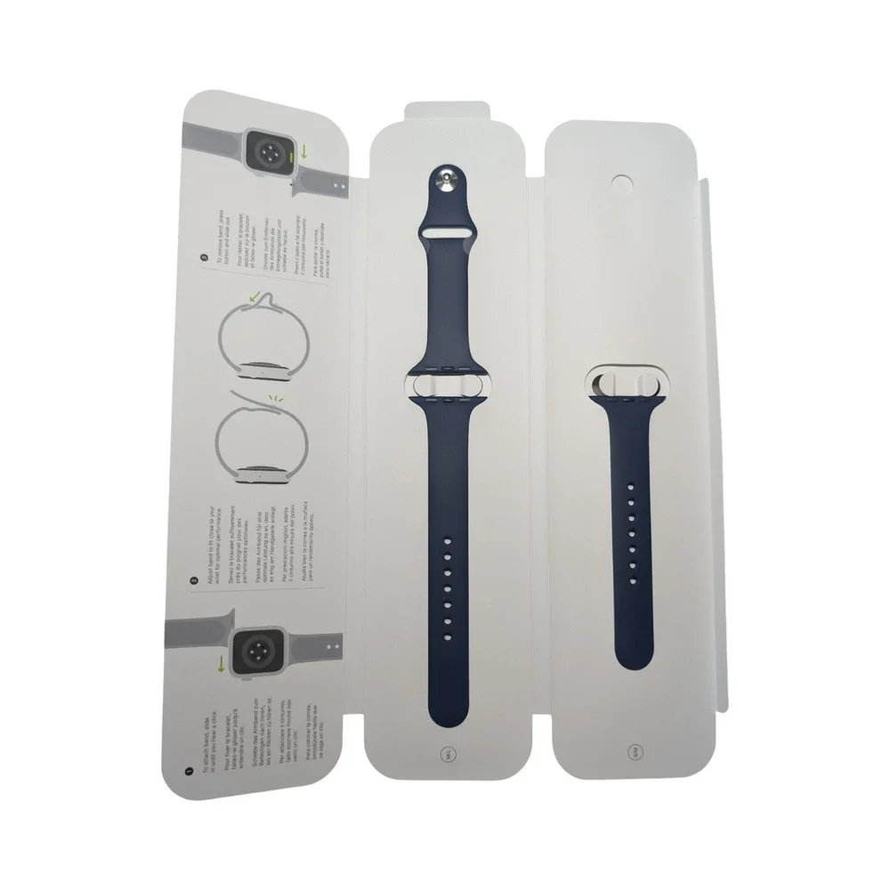 22-O Apple Watch 44mm Navy Sport Band Demo ⬇️
